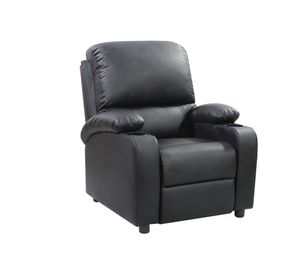 Berger reclinable Olimpo negro 1 Idetex