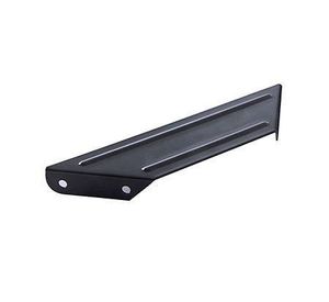 Soporte lateral para repisa 13 cm negro Ducasse