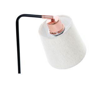 Lámpara sobremesa 1L E27 Ele velador mix cobre Diseño 3