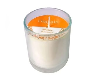 Vela Basic vidrio maracuyá 1 un.