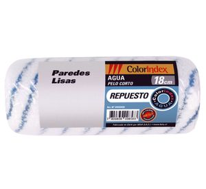 Repuesto rodillo 18cm agua pelo corto Colorindex Hela
