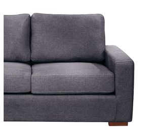 Sofá seccional izquierdo Livorno gris oscuro