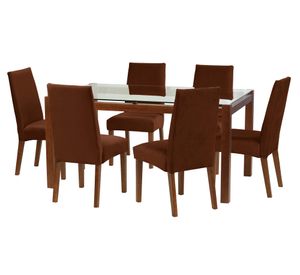 Comedor 6 sillas Barcelona café Latam Home