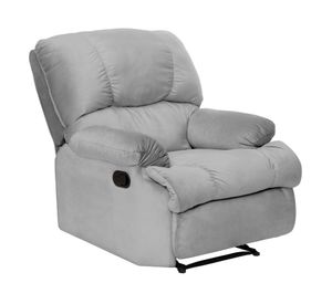 Bergere reclinable 1 cuerpo Perugia gris