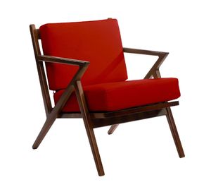 Sitial PU 1 cuerpo Bremen rojo