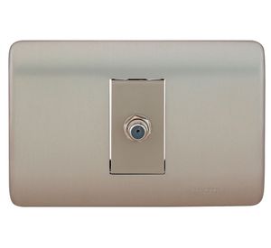 Toma vtr iridium champagne Schneider