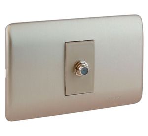 Toma vtr iridium champagne Schneider