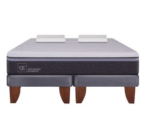 Cama europea king Ortopedic advance + almohadas viscoelásticas Cic