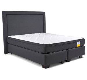 Cama americana King Eurotop + respaldo Drimkip