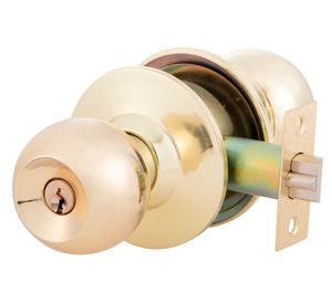 Kit acceso cerradura cilíndrica + cerrojo bronce