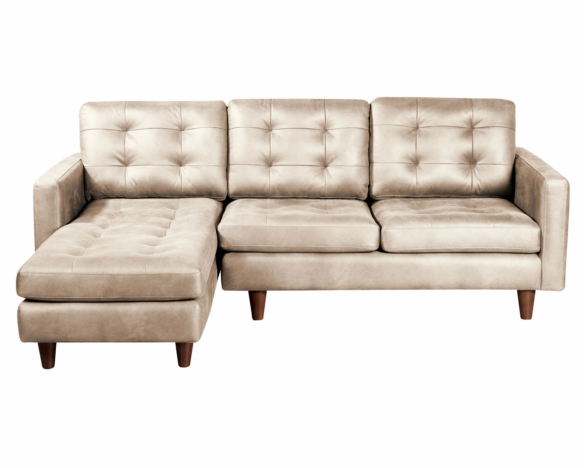 Latam Home Sofá chaise izquierdo Nápoles beige Latam Home