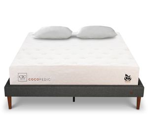 Cama europea 2 plazas Cocopedic + almohadas Cic.