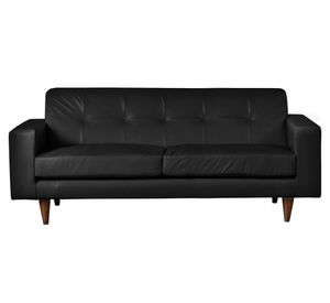 Sofá 3 cuerpos Salerno negro Latam Home