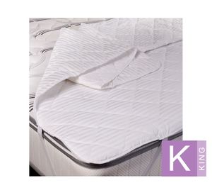 Pack Cubre colchón King 2 unidades blanco