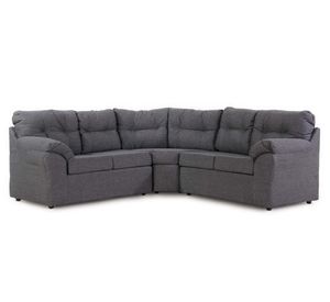 Sofá modular 5 cuerpos Roma tela gris