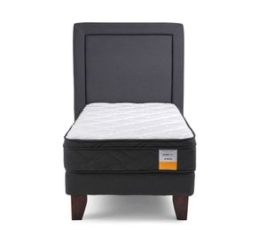 Cama europea 1 plaza Plus + respaldo Drimkip