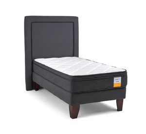Cama europea 1 plaza Plus + respaldo Drimkip