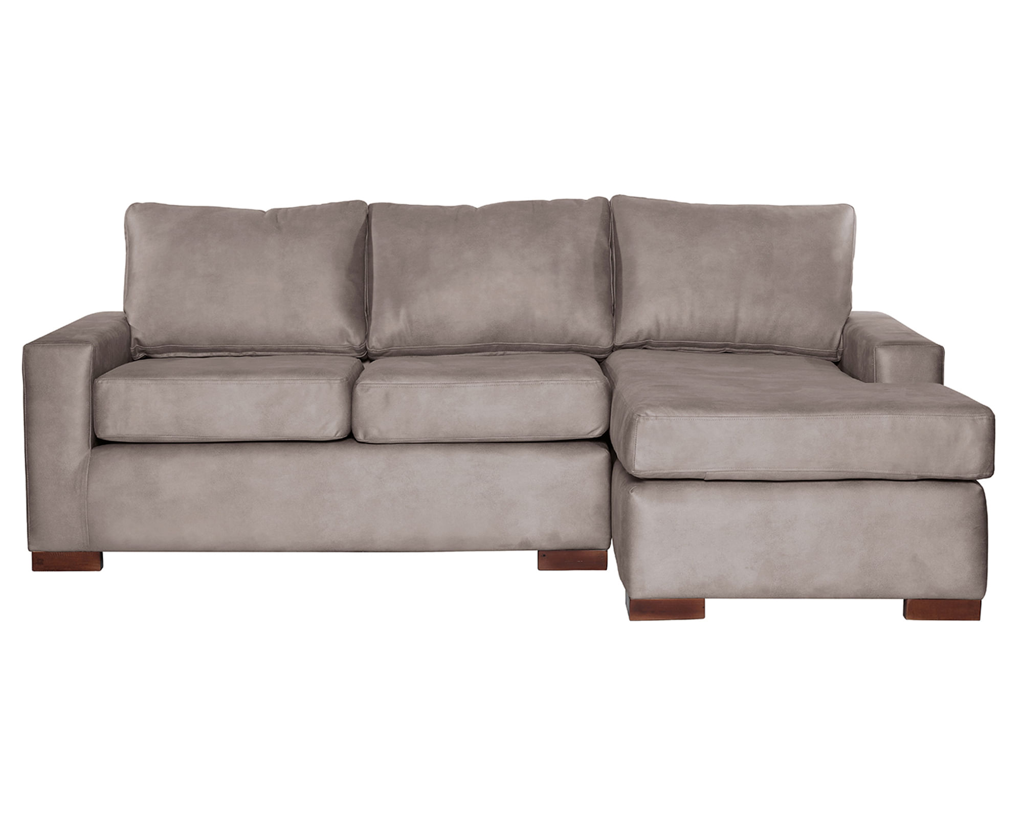 Latam Home Sofá seccional 3 cuerpos Livorno gris