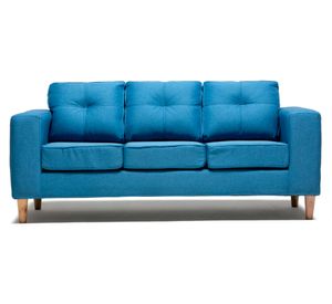 Sofá 3 cuerpos Infinity tela azul