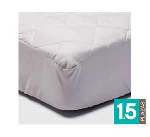 Cubre Colchón 1.5 plazas gris