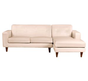 Sofá seccional Salerno derecho beige Latam Home