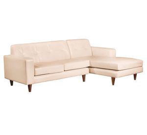 Sofá seccional Salerno derecho beige Latam Home