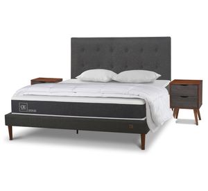Cama europea 2 plazas Ortopedic + set Éufrates + almohadas + plumón Cic