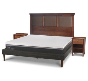 Cama europea curve 2 plazas Ortopedic Advance + Set Torino Cic