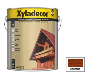 Protector de madera 1 galón castaño Xyladecor