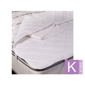 Cubre colchón AHCC-K blanco king