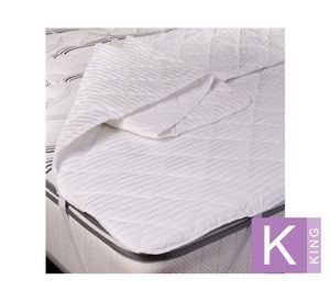 Cubre colchón AHCC-K blanco king