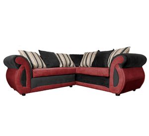 Sofá seccional 3 cuerpos Dominga rojo