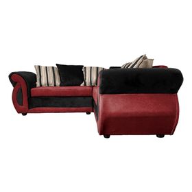 Sofá seccional 3 cuerpos Dominga rojo