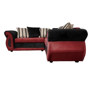 Sofá seccional 3 cuerpos Dominga rojo