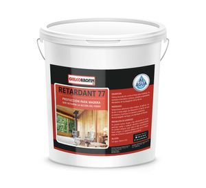 Esmalte al agua 1 galón Retardant 77 blanco mate Chilcorrofin