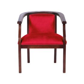 Sitial Stuttgart cuero rojo Latam Home