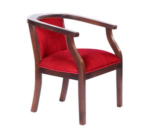 Sitial Stuttgart cuero rojo Latam Home