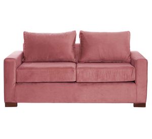 Sofá 2 cuerpos Livorno rosado