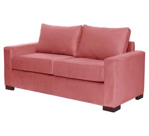 Sofá 2 cuerpos Livorno rosado