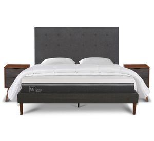 Cama europea 2 plazas Ortopedic Advance + almohadas + plumón Cic