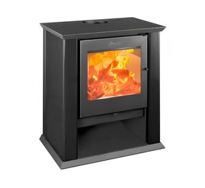 Calefactor a leña Classic 500 negro satinado