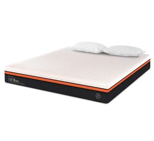 Colchón 2 plazas Bee Comfort + 2 almohadas Cic