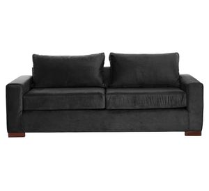 Sofá 3 cuerpos Livorno negro