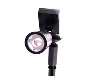 Estaca solar 1L LED Flute negro ByP