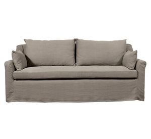 Sofá 3 Cuerpos Lircay Lino gris piedra