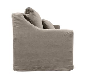 Sofá 3 Cuerpos Lircay Lino gris piedra