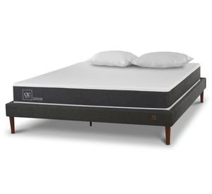 Cama europea 2 plazas Ortopedic + 2 almohadas Cic