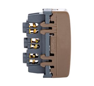 Módulo toma corriente 10 amp café Schneider