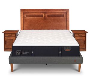 Cama europea 2 plazas Premium + Set Milán Cic