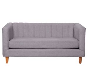 Sofá 2 cuerpos Sorrento gris claro